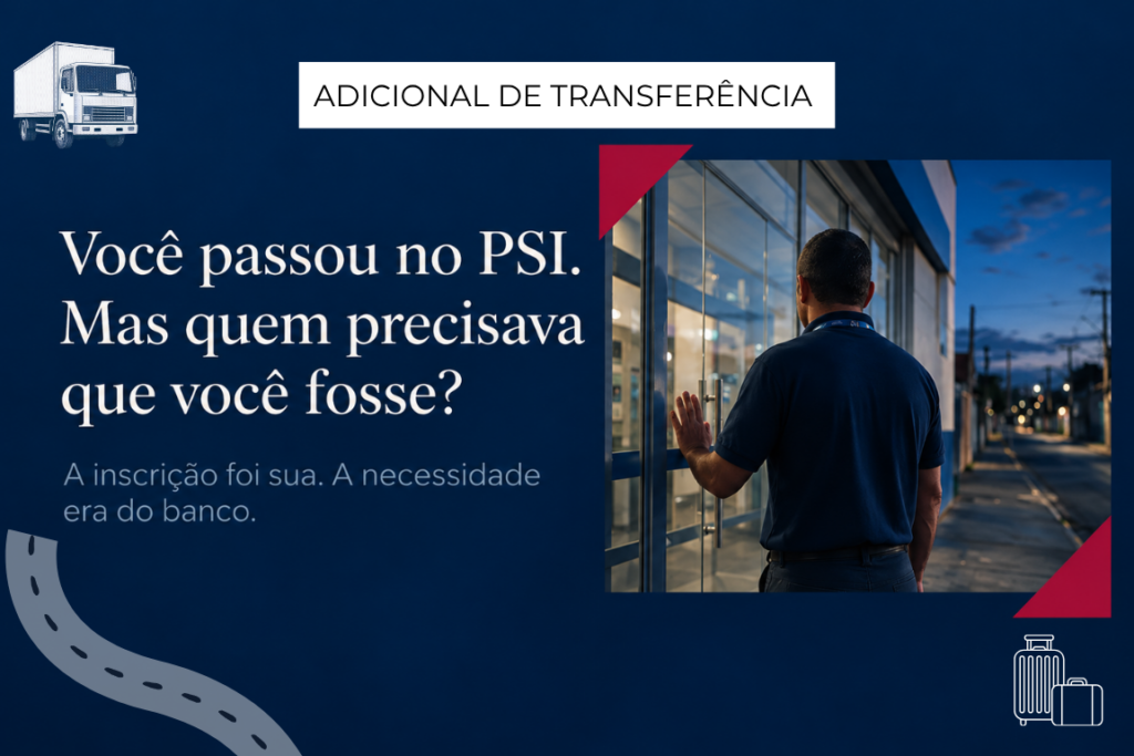 Adicional de transferência: quando a mudança de cidade pela Caixa merece uma análise jurídica